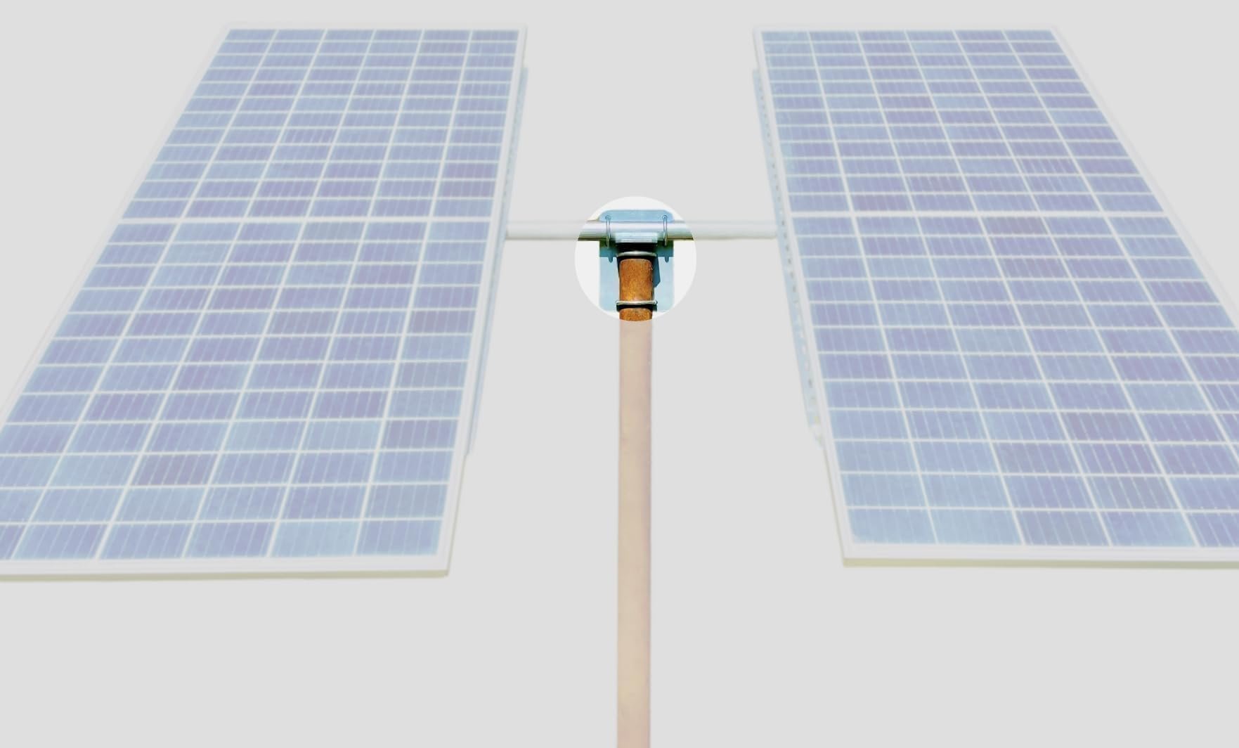 4 Panel Medium Universal TOP Mount 4 in. Pole