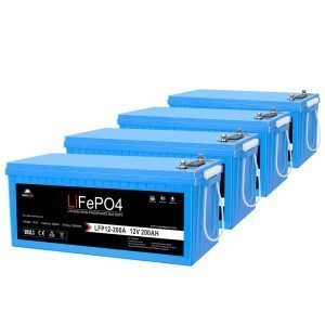 SWE LiFePO4 12V/200Ah Lithium Battery w. BT and Heater