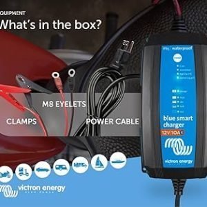IP65 Blue Smart Charger 12/10(1) 120V NEMA 1-15P