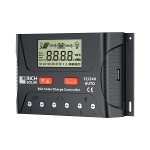 SWE 30 Amp PWM Charge Controller 12V