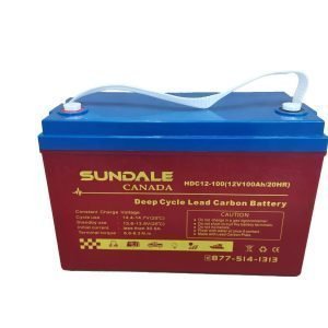 SWE12-100 Lead Carbon Battery 12 VDC 100 Ah Group 31