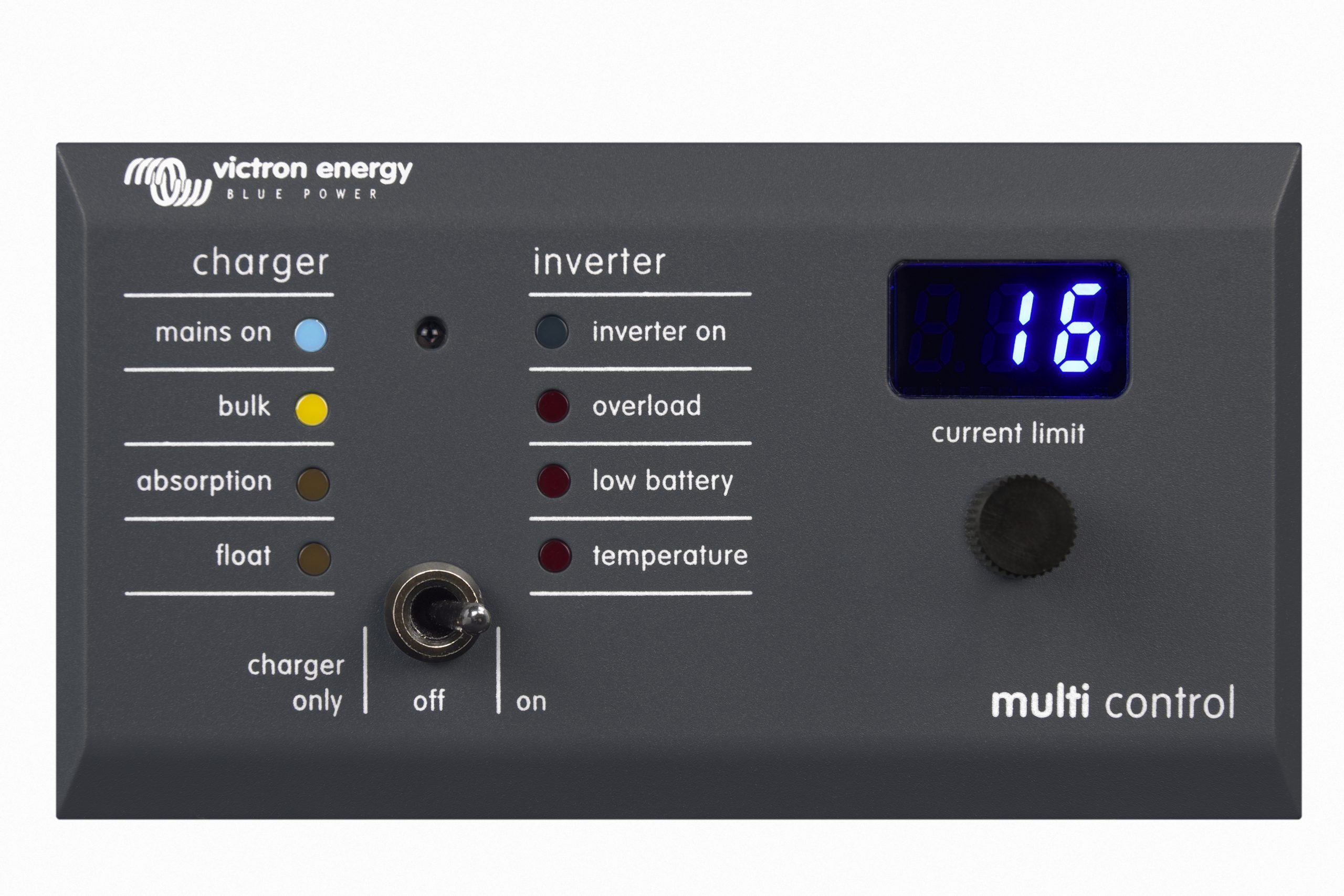 Victron Digital Multi Control 200/200A GX (Right Angle RJ45)