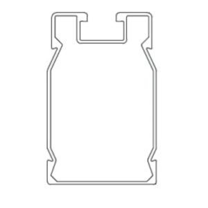 Sunmodo CAP-SMR100-G Rail End Cap Grey
