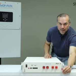 Pytes E-BOX-48100R-B LiFePO4 Battery 5.12kW 51.2V 100Ah