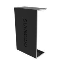 Sunmodo CAP-SMR300-AL-B Rail End Cap Aluminum Black