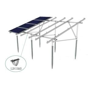Sunmodo CLMP-BOT-SMR300-S Bottom End Clamp Silver