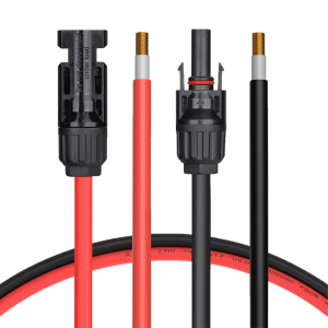 MC4 cable 18 feet with one end Red or Black