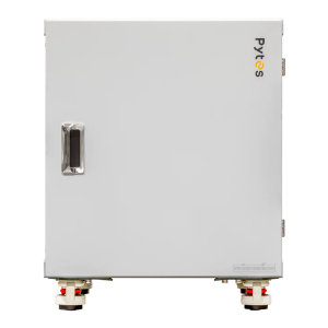 Pytes V-BOX-IC V5 Cabinet can hold up to 3 batteries - indoor rated