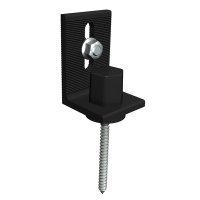 Sunmodo LFT-OPEN-3-B L-Foot, Open, 3”, Black