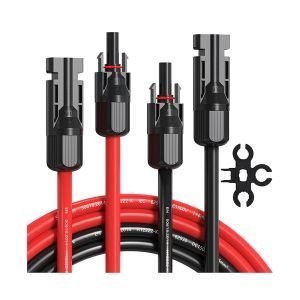 MC4 XLPE Black Sun resistant 10 gauge cable PV-1019-UL-02