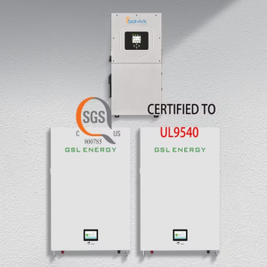 GSL051280A-B-GBP2 51.2V 280Ah 14.34kWh LiFePO4 Battery System 15 yr warranty