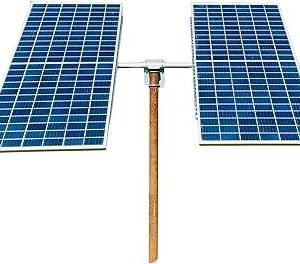 6 Panel Small Universal TOP Mount 4 in. Pole