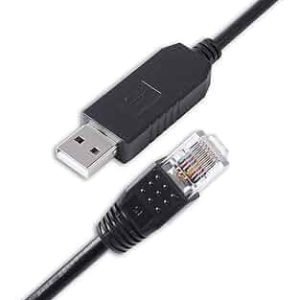 Pytes RS232 for E-BOX-48100R-B USB to RJ45 Cable