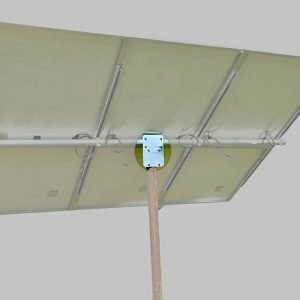 2 Panel Small Universal TOP Mount 2.5 in. Pole