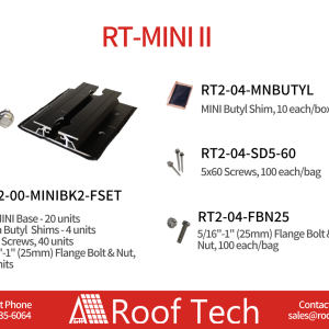 RT Additional Butyl Pads for MINI Base