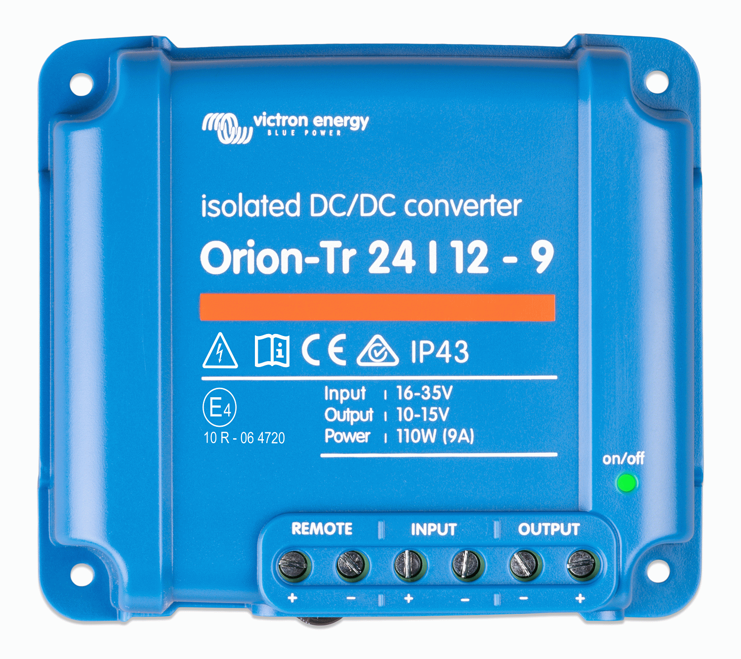 Orion-Tr 24/12-9A (110W) Isolated DC-DC Converter