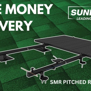 Sunmodo LFA-SMR100-B L Foot Adaptor Black