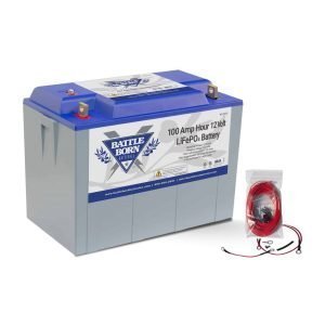 Sacred Sun 24 Volt 1000 Ahr Carbon Battery Bank Complete with racking and buss bars 24kWh