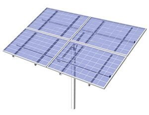 2 Panel Medium/Large Universal TOP Mount 4 in. Pole