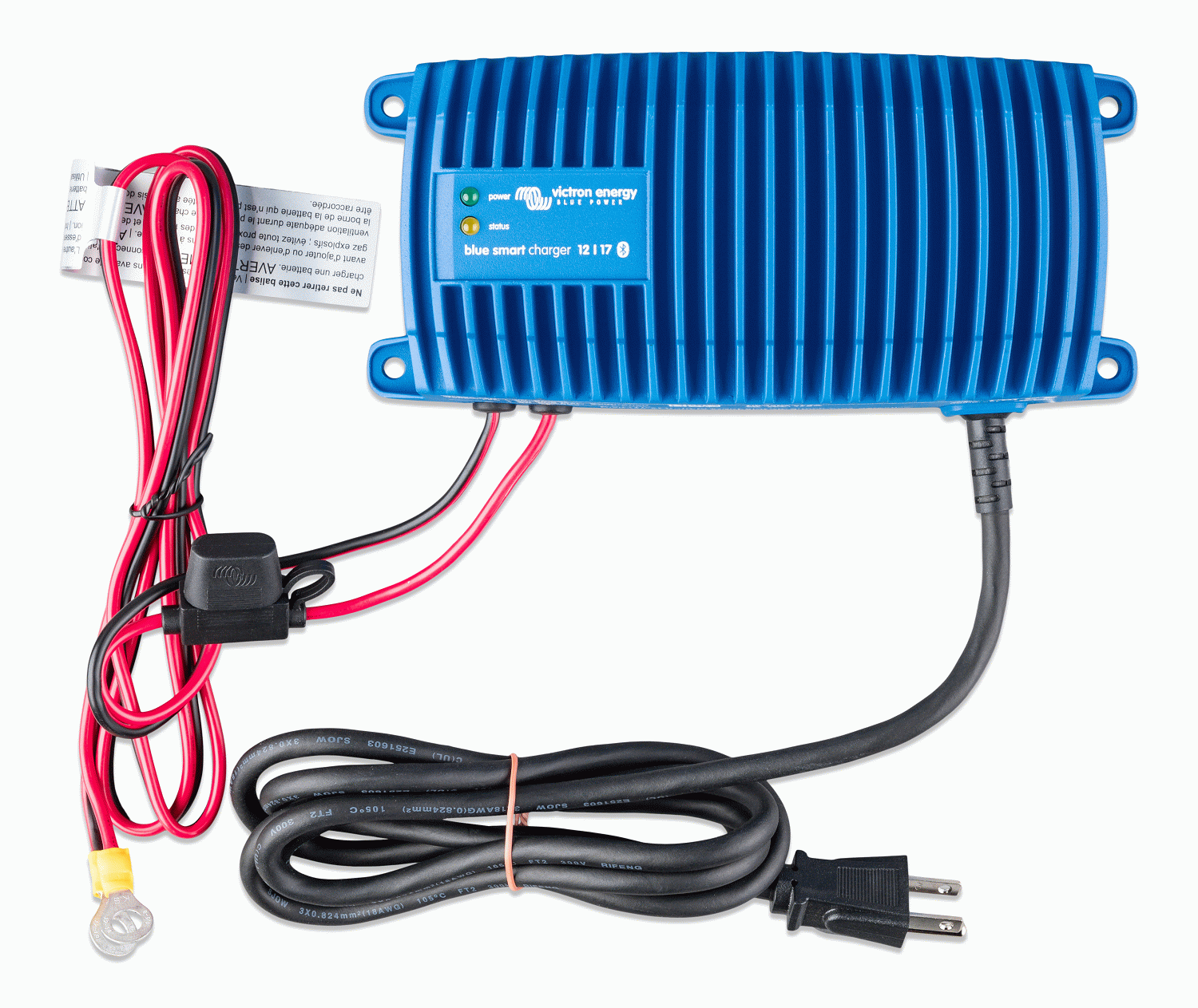 IP67 Blue Smart Charger 12/17(1) 120V NEMA 5-15