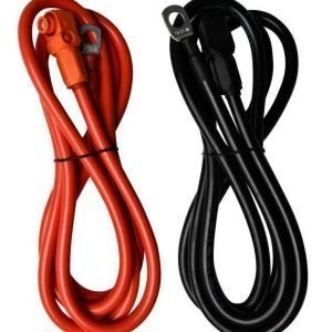 Pytes Battery to Inverter E-BOX Power Cable Set Red and Black 2M