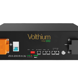 Volthium 25.6V 200Ah LiFePO4 Battery 25.6-200-r-h-3U 5.12 kW