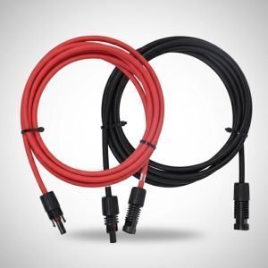 MC4 36” extension with 2 ends Red or Black