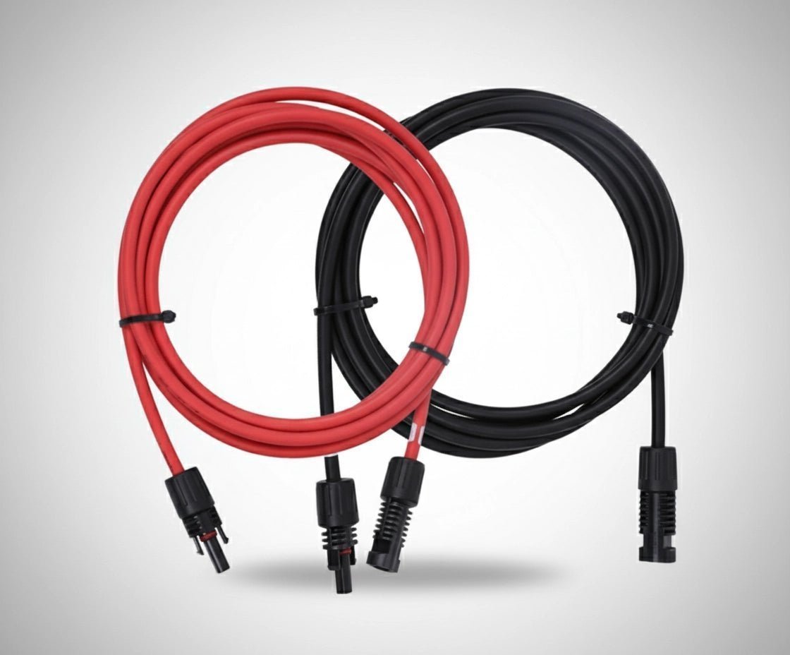 MC4 36” extension with 2 ends Red or Black
