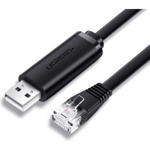 Pytes RS232 for E-BOX-48100R-B USB to RJ45 Cable