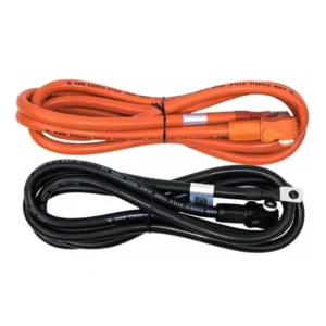 Pytes Battery-to-Battery E-BOX Hook up Cable Set Red and Black 0.16m