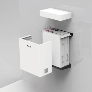 Pytes R-Box ON WALL installation - can hold up to 2 x E-BOX48100R