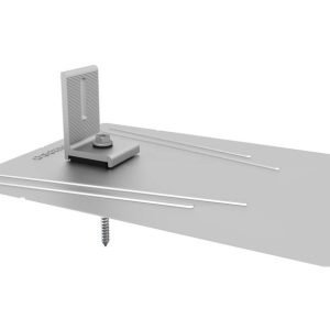 Sunmodo LFA-SMR300-S L Foot Adaptor Silver