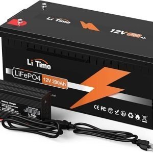 SWE LiFePO4 12V/200Ah Lithium Battery w. BT and Heater