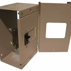 MNEDCQUAD Midnight Quad Box 4 Breaker enclosure (bolt in type)