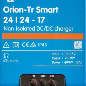 Orion-Tr Smart (Non) 24/24-17A (400W) Non-Isolated DC-DC Charger