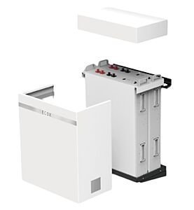 Pytes R-Box ON WALL installation - can hold up to 2 x E-BOX48100R