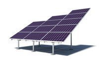 Large Size Universal Single Row Ground Mount Bill number of panels plus one