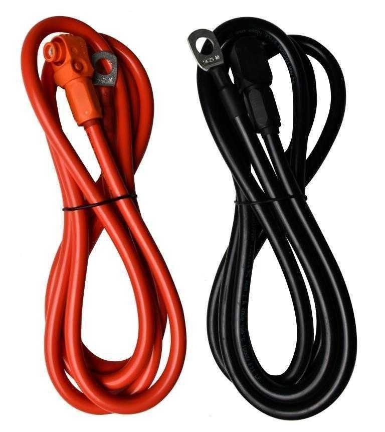 Pytes Battery-to-Battery E-BOX Hook up Cable Set Red and Black 0.16m