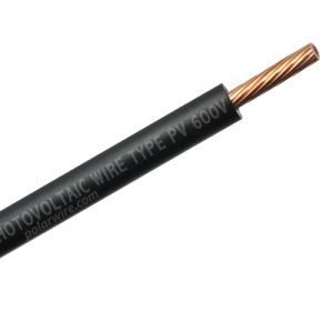 MC4 XLPE Black Sun resistant 10 gauge cable PV-1019-UL-02