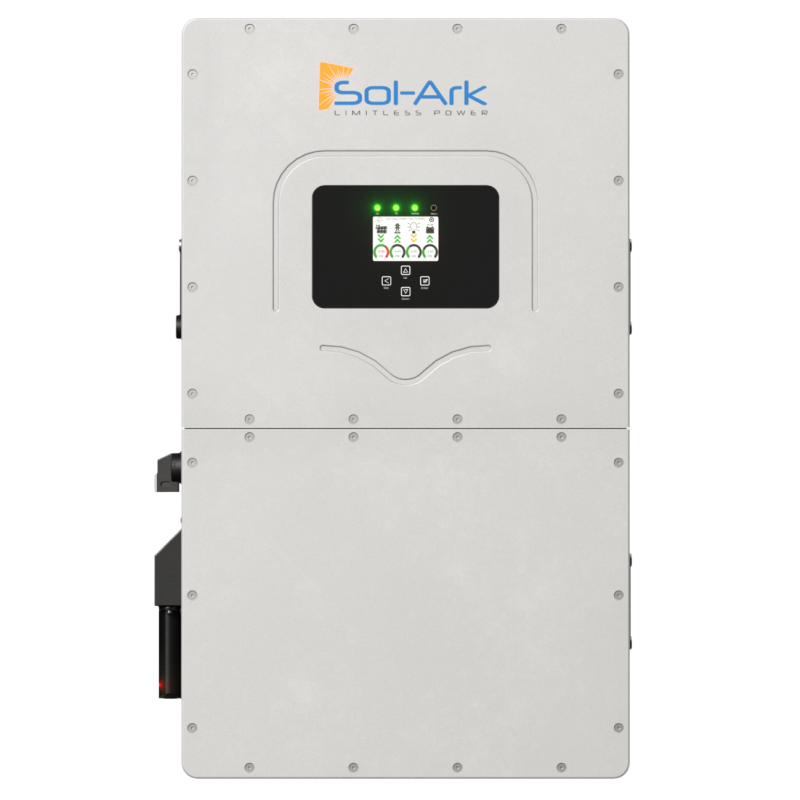Sol-Ark-30K-3P-208V Hybrid Inverter 10 yr warranty 200A passthrough 4 MPPT