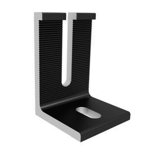 Sunmodo LFT-OPEN-3-B L-Foot, Open, 3”, Black