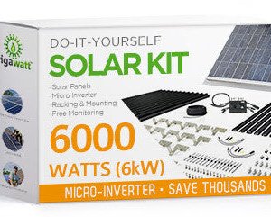 6 Panel Ground Mount Solar Kit