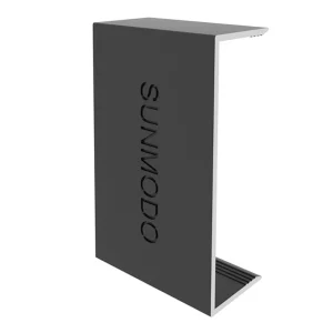 Sunmodo CAP-SMR100-G Rail End Cap Grey