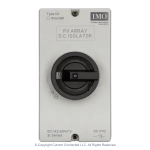 IMO-2106 4 Pole DC Switch IP66, 32A 600VDC