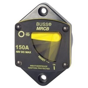 Blue Sea 40 to 150 amp Resettable Breaker BSS7189