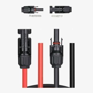 MC4 cable 18 feet with one end Red or Black