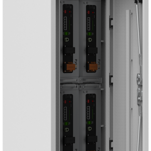 Pytes V-BOX-OC V5 Cabinet can hold up to 4 batteries - outdoor rated