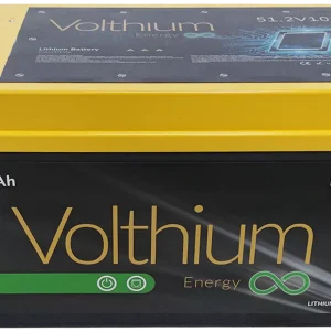 Volthium 51.2V 100Ah LiFePO4 Battery 51.2-100-R-3U-C 5.12 kW
