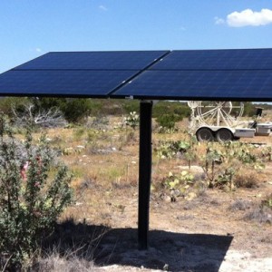 4 Panel Pole Mount Solar Kit