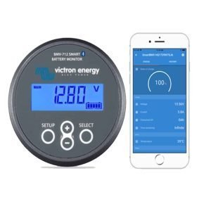 Victron BMV-712 Combo - Smart Battery Monitor w/Bluetooth and Wall Mount Box IN4514